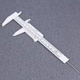 thumbnail image 3 of Hemobllo 2-Pack Mini Plastic Caliper Rulers, Precision Measuring Tools for Machining, Crafts, and Detailed Tasks, 3 of 8