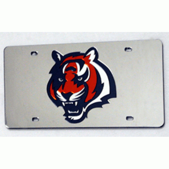 Cincinnati Bengals Laser License Plate
