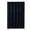 Dark blue, variant on Plain Waterproof Polyester Shower Curtain with Hooks, Neutral Tone Bathroom Fabric Curtain