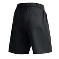 thumbnail image 3 of Yaoyar Mens Cargo Shorts Lightweight Breathable Hiking Solid Color Sports Fitness Training Breathable Shorts Pockets Cargo Cropped Pants, 3 of 9