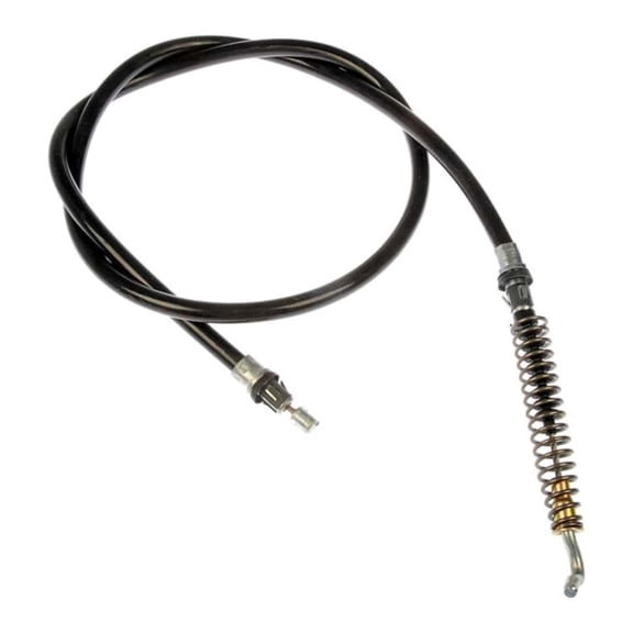 KarParts360 For Dodge Ram 3500 2003 04 05 06 2007 Parking Brake Cable | Black Housing Color | Rubber Outer Sleeve | 50.43 Inches Conduit Length | Replacement For 52121 101AB, 52121101AA