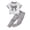 White, variant on WUANDIXFA Girls Pajamas Set 2 Piece Cute Print Sleepwear Short Sleeve Tee Top & Pants Comfortable PJs for Kids 5-12 Years (White, 6 Years)