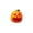 D001- Style A, variant on Holiday Decorations, Fall Home Decor Indoor, Pumpkin Home Decor, Terrarium Decor, 1X1 Inch Whimsical Grinning Cat-Eared Jack O Lantern Resin Statue, Compact Decorative Piece for