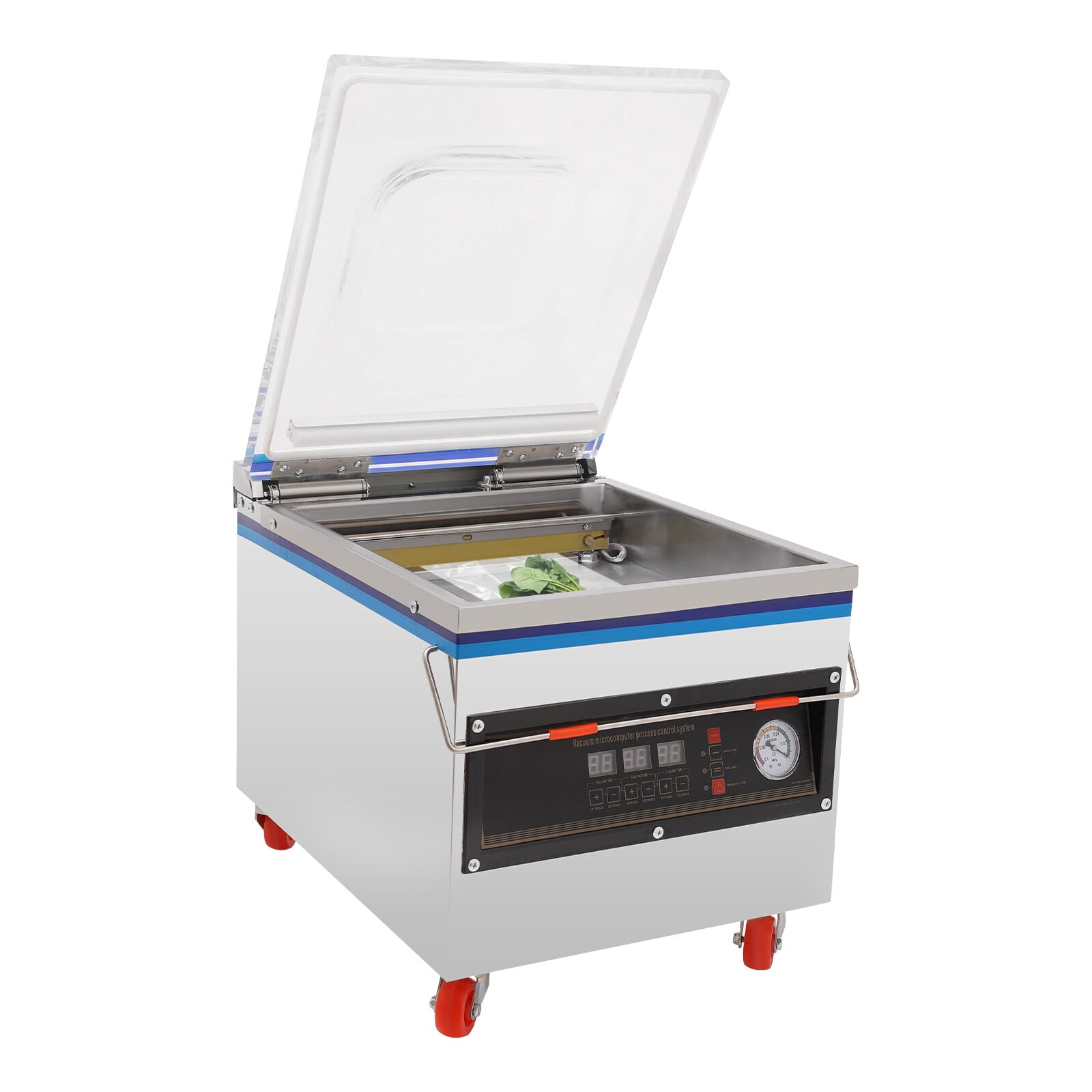 Vacuum Sealer Machine, Commercial Vacuum Packing Machine with 2L Pure Copper Pump, 12.6 Inch Seal Bar, for Food Storage, Vide Meal