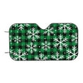 thumbnail image 7 of Daiia Christmas Pattern At Buffalo Plaid Windshield Sun Shade for Car SUV Truck (Small ), Car Sun Shade Windshield, Car Shades for Front Windows, Sunshade for Car Windshield, 7 of 7