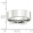 thumbnail image 3 of Primal Gold 10 Karat White Gold 7mm Standard Flat Comfort Fit Band Size 9, 3 of 6