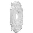 thumbnail image 2 of Ekena Millwork 19"OD x 3 1/2"ID x 1"P Attica Thermoformed PVC Ceiling Medallion (Fits Canopies up to 6 3/4"), 2 of 4