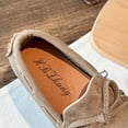thumbnail image 5 of ZACPNCV Girls Bow Flats Soft Sole Loafers Slip On Princess Moccasins for Toddler Little Kids Casual, 5 of 9