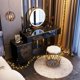 thumbnail image 3 of Nordic Makeup Mirrors Dressing Table Chair Storage Luxury Dressing Table Living Room Tavolino Da Trucco Bedroom Furniture WZ My Lux Decor Round, 3 of 31