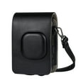 thumbnail image 1 of Xingzhi Retro Style PU Leather Travel Case Protector Replacement for Camera with Shoulder Strap,White 1 black, 1 of 6
