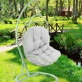 thumbnail image 4 of SEWCHICS Swing Replacement Cushions Grey Polyester Designed For Relaxation 1Pcs, 4 of 8