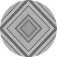 thumbnail image 1 of Ahgly Tapis d'Intérieur Lavable en Machine Carré Transitionnel Gris Platine, 3 Pieds Carré, 1 of 7