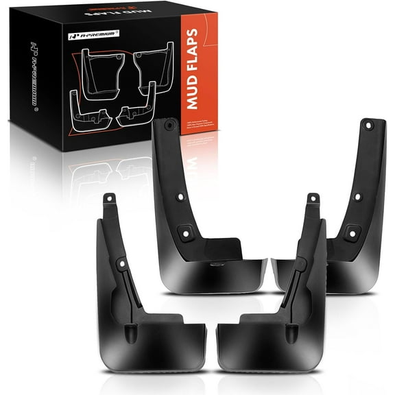 A-Premium Mud Flaps Splash Guards Mudguards Compatible with Toyota Highlander 2020-2021 Sport Utility Front and Rear 4-PC Set Without Side Kirts