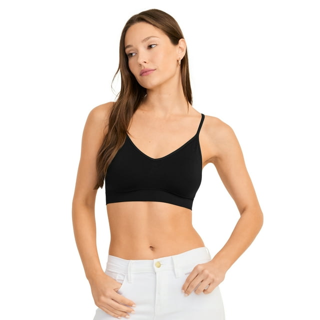 Jockey Soutien-Gorge Léger à Bretelles Cami Extensible Sans Coutures pour Femmes