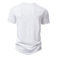 thumbnail image 7 of Men's Tennis Shirts Golf Quick Dry Lightweight Collarless Short Sleeve Shirt for Men, 7 of 7