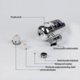 thumbnail image 2 of Faucet Water Filter Tap Water Purifier Kitchen Faucet Water Purifier--, 2 of 5