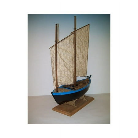1/20 Sinagot 2-Masted 1943 Morbihan Oyster Fishing Boat