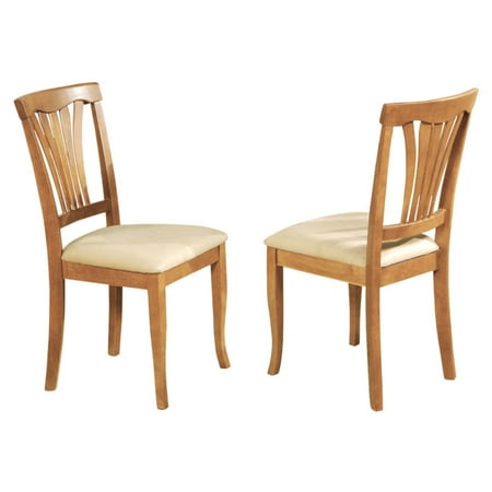 Dining Seating - East West Furniture Avon Dining Chair with Microfiber Seat - Set of 2