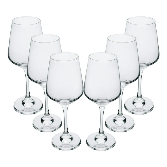 Set de 6 Copas de Cristal para Vino - 435ml
