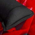 thumbnail image 7 of Dintszyayue 7Pcs Red Rose Comforter Set King,Bedding Sets Bed in a Bag Microfiber Adult(90"X104"), 7 of 7