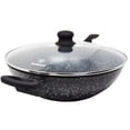 thumbnail image 1 of Westinghouse Wok Antiadherente de Mármol Negro 32 cm (WCCW0009032MBB) White-Westinghouse Mármol, 1 of 5