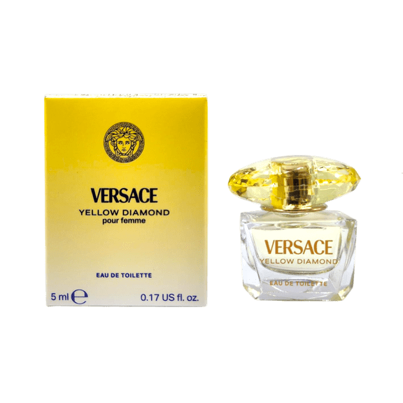 Versace Yellow Diamond for Women 0.17 oz Eau de Toilette Splash Mini