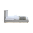 thumbnail image 6 of Meridian Furniture Nolita Grey Linen Textured Fabric King Bed, 6 of 7