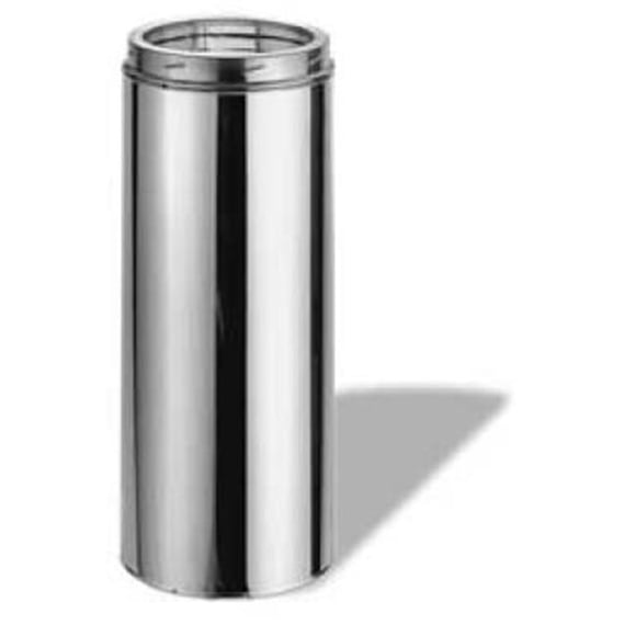 M &amp; G Duravent 8DT-48SSCF 8 Inch  x 48 Inch  Dura Vent Duratech  Length  430-alloy Stainless Inner Liner  Stainless Outer