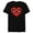 Black, variant on Marvel Spider-Man Sixties Heart Mask Logo - Short Sleeve Blended T-Shirt for Adults - Customized-Yellow