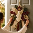 thumbnail image 5 of Oversized Quilted Christmas Door Hanger Sewing Kit for Beginners,Christmas Ornaments,Christmas Gifts for Family and Friends, 5 of 7