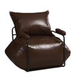 thumbnail image 1 of Abbracc Sofa Paresseux Polyvalent Canapé Mode Chaise Longue pour Balcon Chambre Intérieur Brun, 1 of 9