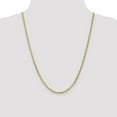 thumbnail image 2 of Leslie's Real 10kt Yellow Gold 3mm Concave Anchor Chain; 24 inch; Lobster Clasp; for Adults and Teens; for Women and Men, 2 of 5