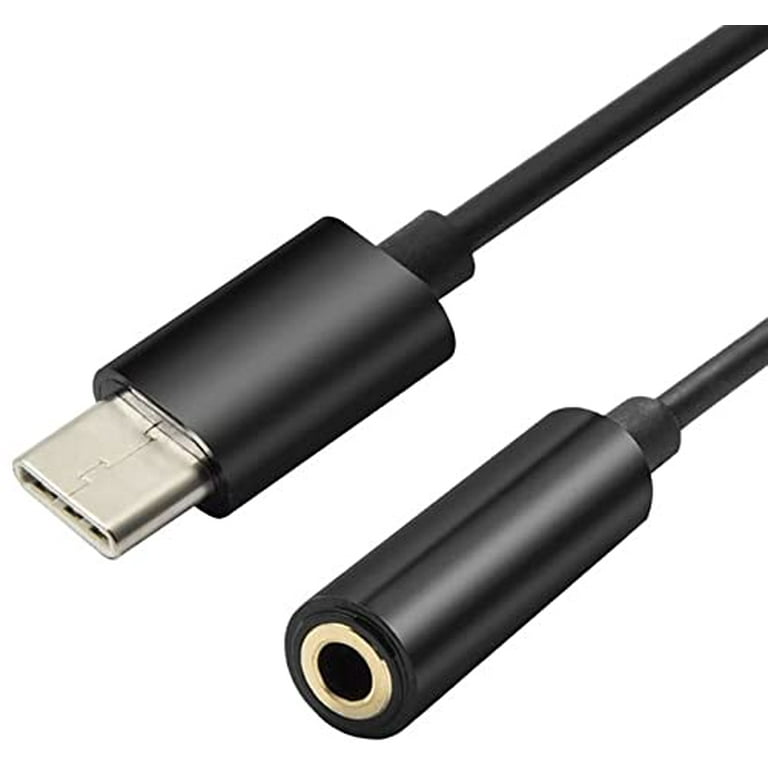 USB C to 3.5 mm Jack Female Auxiliary Audio Cable for Realme X Master  Edition Connecting Your Mobile to Your Headset, Earphones.