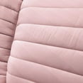 thumbnail image 5 of Excursion Channel Quilted 3 pc F/Q Blush Riverbrook Home Excursion Channel Quilted Microfiber Comforter Set Blush - Full, 5 of 5