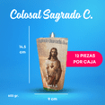 thumbnail image 2 of VELADORA COLOSAL SAGRADO CORAZÓN - LUZ Y DEVOCIÓN, 2 of 3