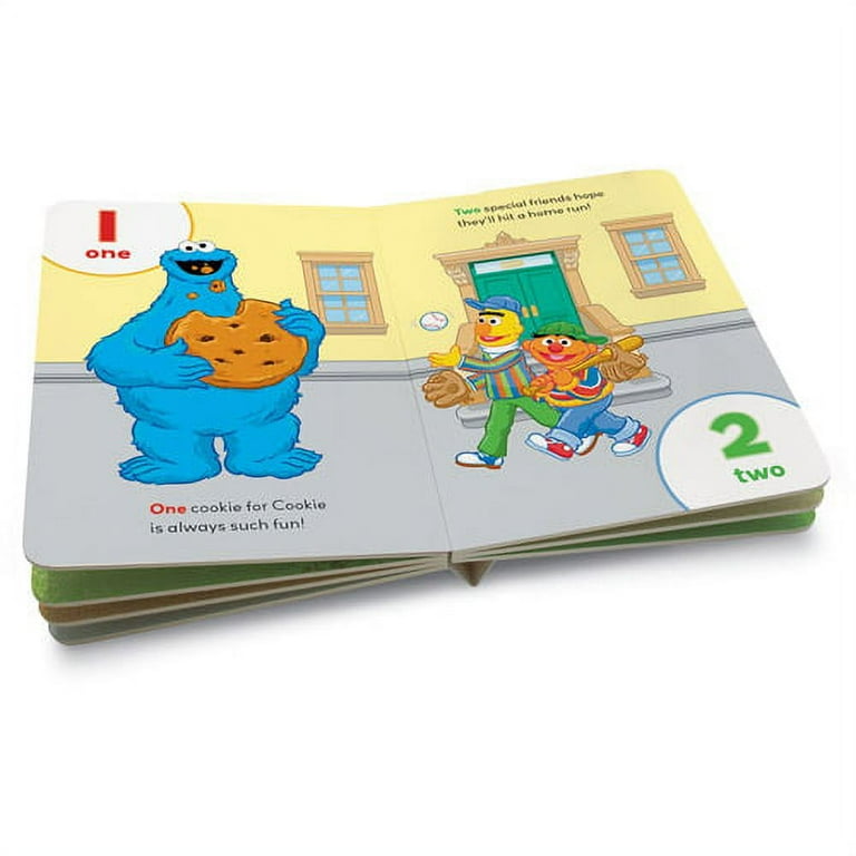 LeapFrog LeapReader Junior Book Sesame Street Cookie