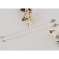 thumbnail image 3 of Women's Vintage Inspired Hat Pin 8 Inch Long Stick Lapel Pins-Flower, 3 of 5