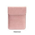 thumbnail image 3 of Seitruly Funda protectora para tableta Funda protectora Estuche de suministros de cuero Fuax Bolsa de inserción Bolsas ligeras para accesorios Computadoras de tableta Rosado, 3 of 6