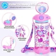 thumbnail image 2 of Botella de Agua Infantil YOYTOO 650ml Sin BPA con Pajilla Antiderrame, 2 of 7