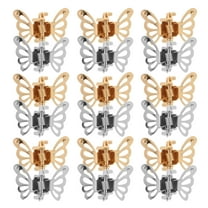 LABSERRON Assorted Color Mini Butterfly Clips 20Pcs 0.9X0.7X0.5In