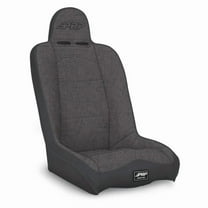 PRP Seats A140110-54 Daily Driver High Back Suspension Seat with Two Neck Slots - All Grey