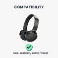 thumbnail image 2 of Almohadillas de repuesto compatibles con So- Mdr-xb450ap / Xb550 / Xb650, juego de almohadillas para auriculares, 2 uds., 2 of 5