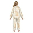 thumbnail image 3 of Fluffy Pajamas Set Fuzzy Winter Warm Pj Sets Pullover Tops and Long Pants Capybara Pattern Small, 3 of 8