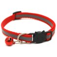 thumbnail image 1 of Collier pour Animaux en Nylon Réfléchissant Réglable avec Cloche - Léger Largeur 10mm, Gamme de Taille 190-320mm - Design à Boucle Fixe Anti-Chute pour Chiens et Chats - Utilisation Universelle Toutes Saisons, 12 Options de Couleur Incluses, 1 of 5