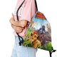 thumbnail image 2 of La Guardia del León Mochila de Cuerdas para Deportes y Gimnasio, Bolsa de Cuerdas Resistente al Agua, Bolsa Cinch, 30×40cm, 2 of 6