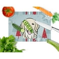 thumbnail image 2 of Carolines Treasures Winter Holiday Golden Retriever Glass Cutting Board Large 12H x 16W multicolor, 2 of 2