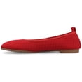 thumbnail image 3 of Journee Women's Aria Knitted Round Toe Knit Flats, 3 of 10