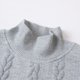 thumbnail image 4 of Ceisia Men's All Gift Seasons Casual Solid Color Knitted Fabric Round Neck Long Sleeve Shirt - Comfortable Daily Outdoor Wear, 4 of 7