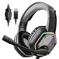 thumbnail image 2 of EKSA E1000 Game Headset 7.1 Auriculares estéreo con reducción de ruido Auriculares portátiles para juegos, negro gris Guardurnaity EL000548-01B, 2 of 2