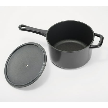

Cook s Essentials 3.5-qt Covered Cast Iron Sauce Pan Refurbished